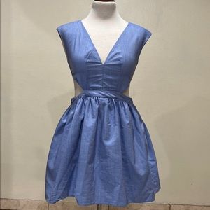 Women's Blue Foreign Exchange Dress Size Medium.